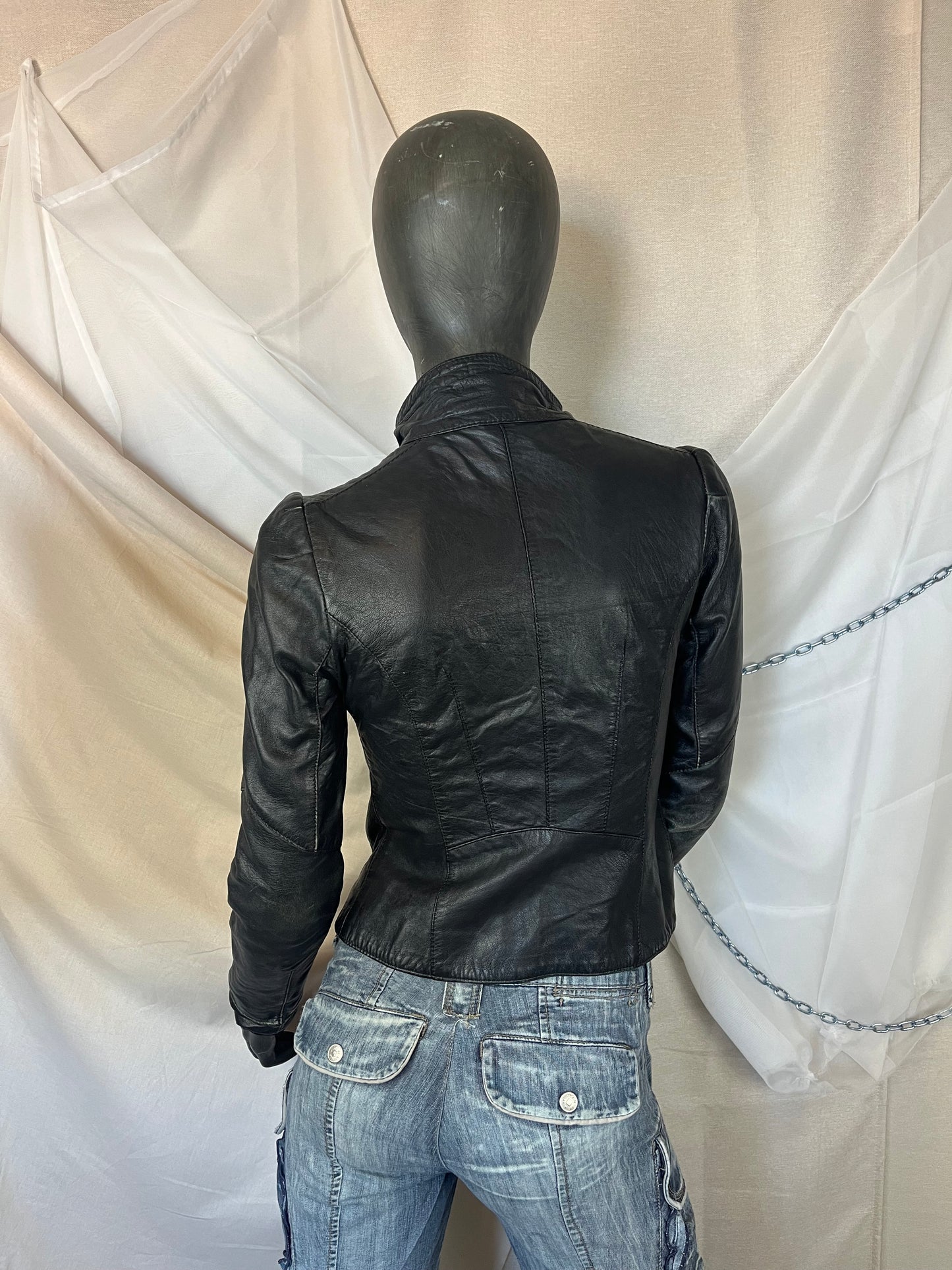 Black Leather Jacket*