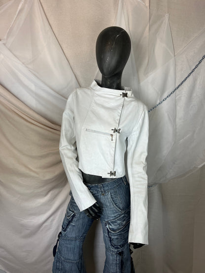 White leather Jacket