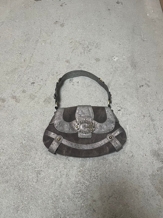 GUESS BROWN AND GREY BAG