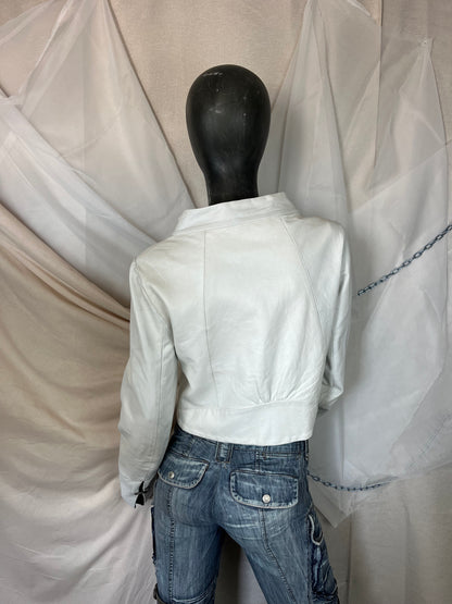 White leather Jacket