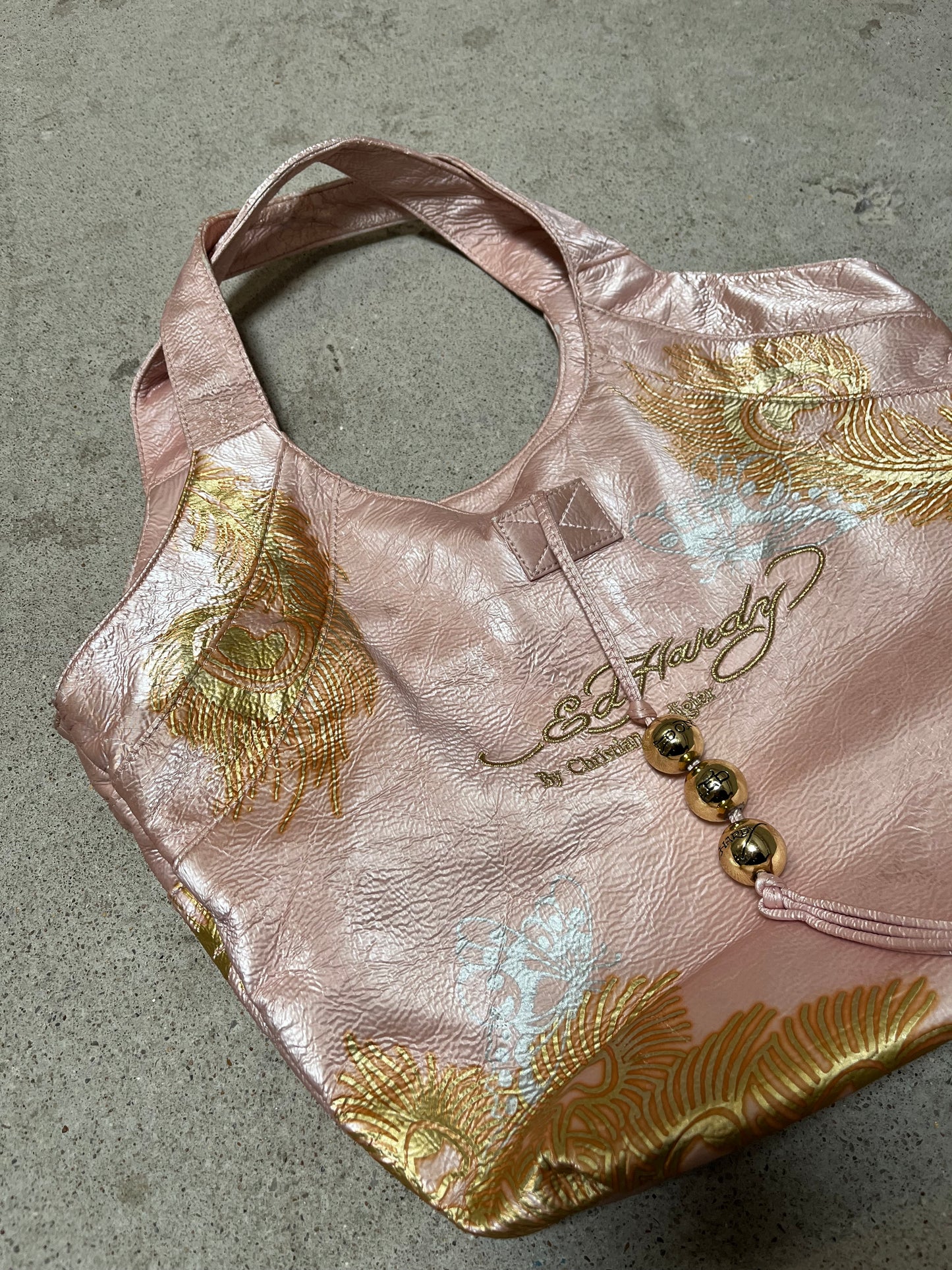 PINK ED HARDY BAG