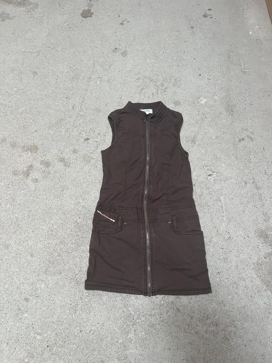 DIESEL BROWN DRESS