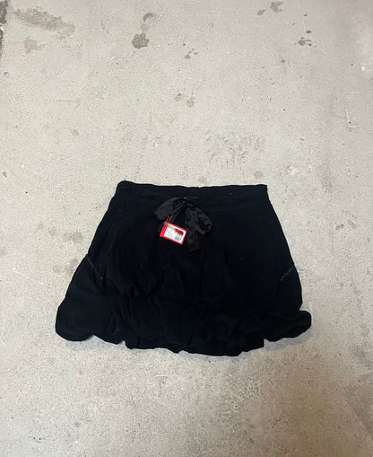 MARITHÉ FRANÇOIS GIRBAUD VELVET DEADSTOCK BUBBLE SKIRT