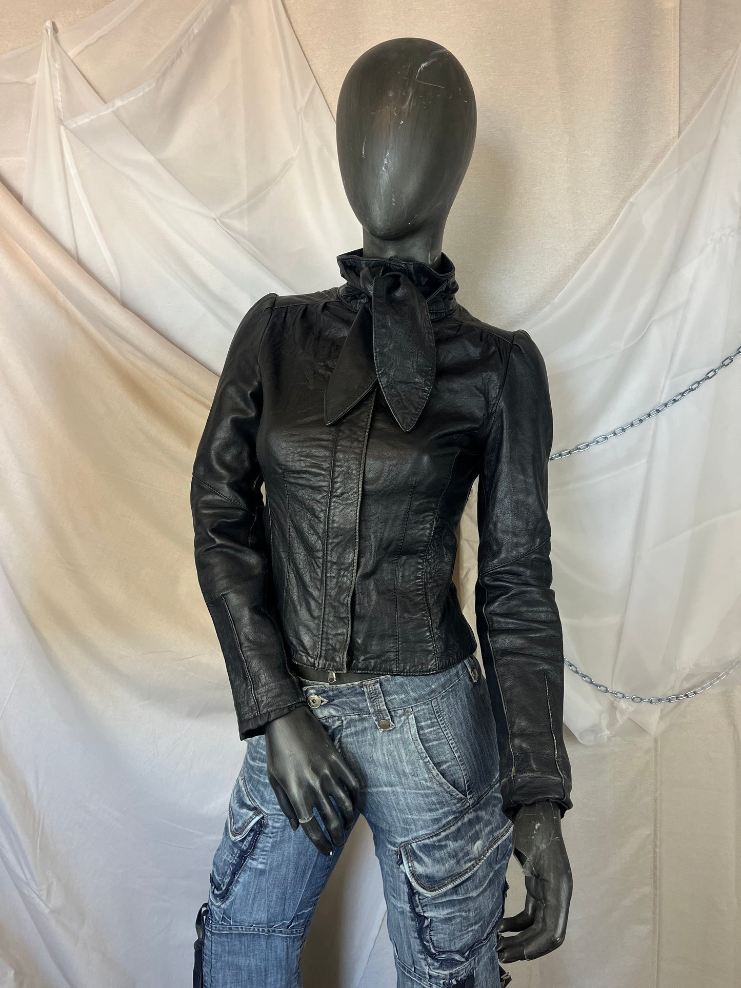 Black Leather Jacket*