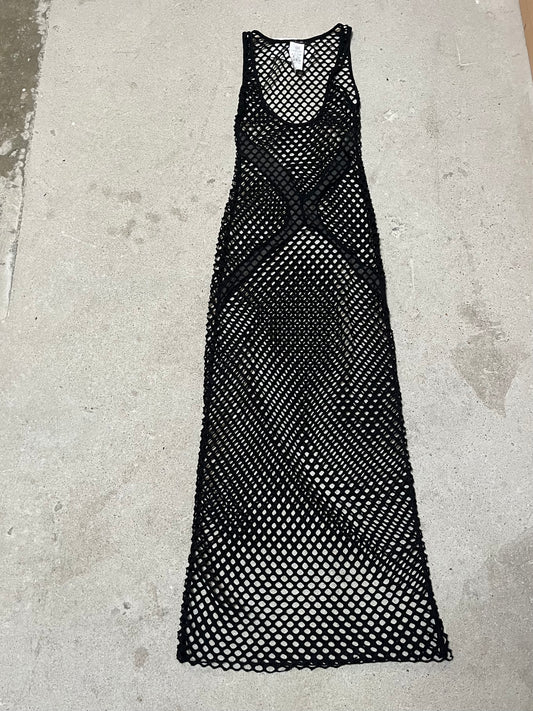 FISHNET DEADSTOCK MAXI DRESS