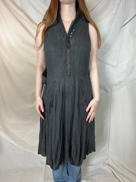 Long grey dress