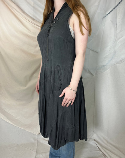 Long grey dress