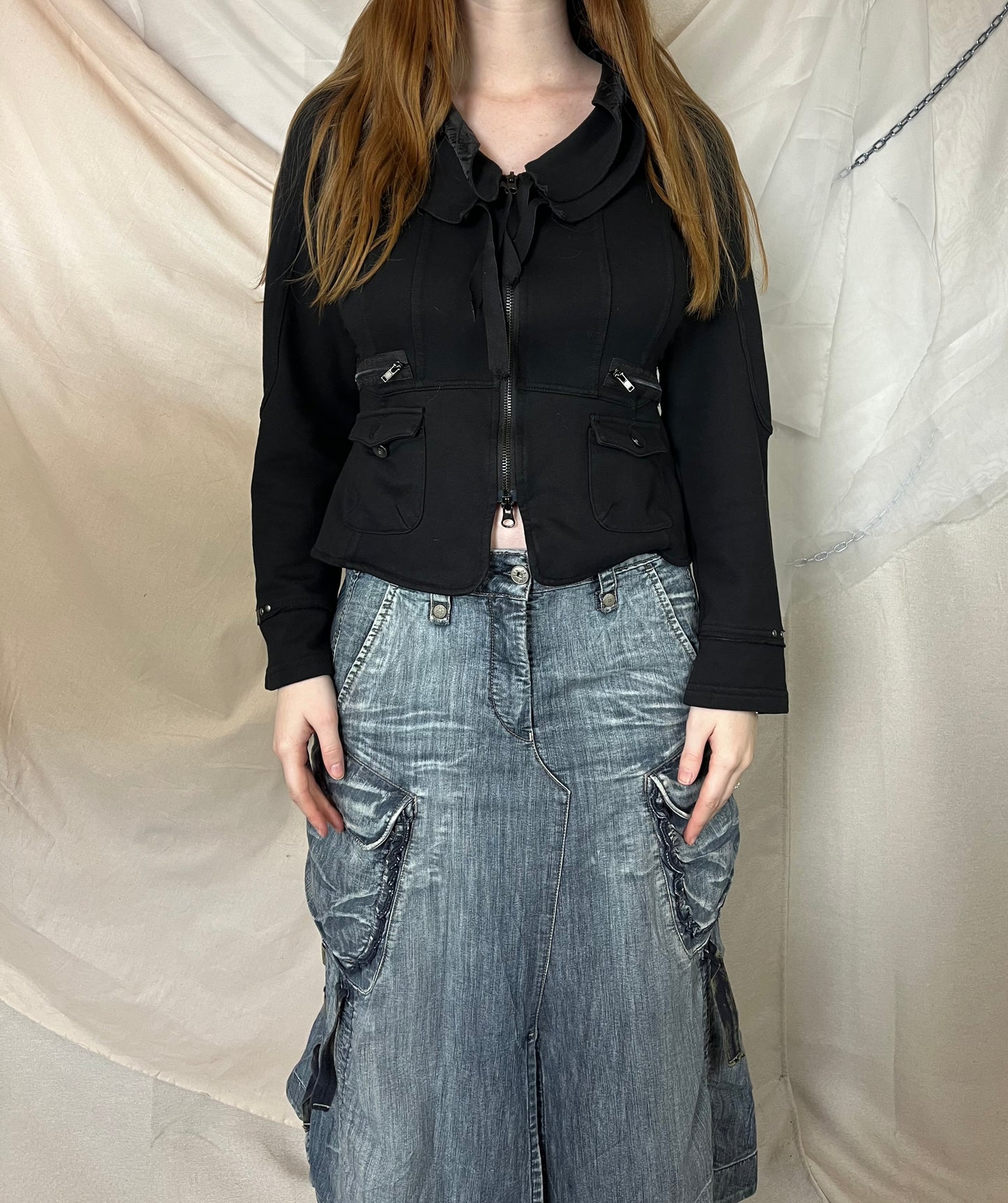 Structured black jacket