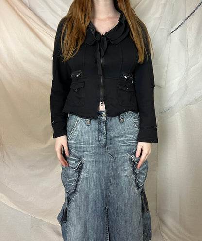 Structured black jacket