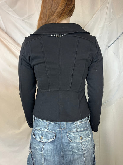 Structured black jacket