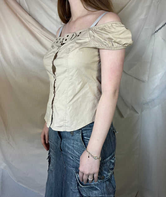 Cream top